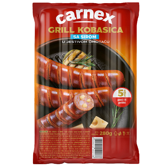 Grill kobasica sa sirom